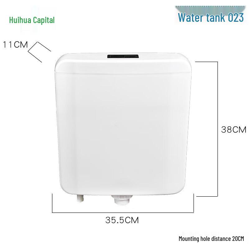 Двухрежимный водосберегающий приставной унитаз-чаша с бачком