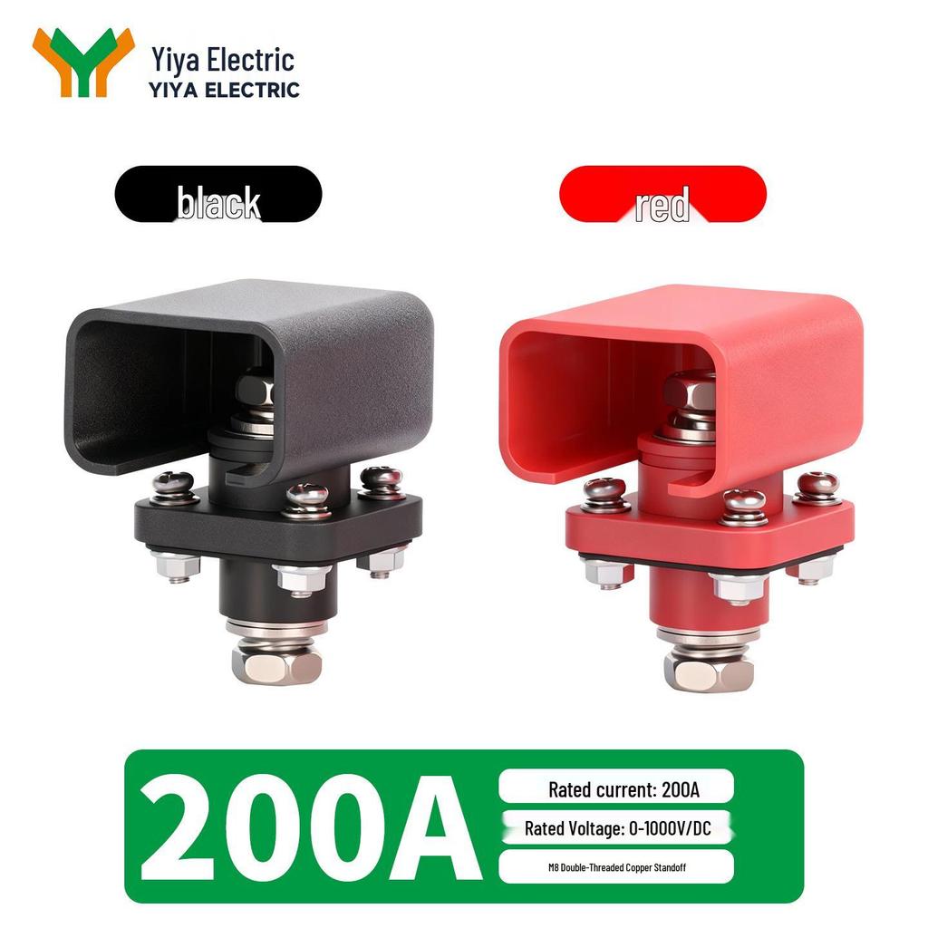 200A Copper High Current Square Terminal Block for Energy Storage Batteries