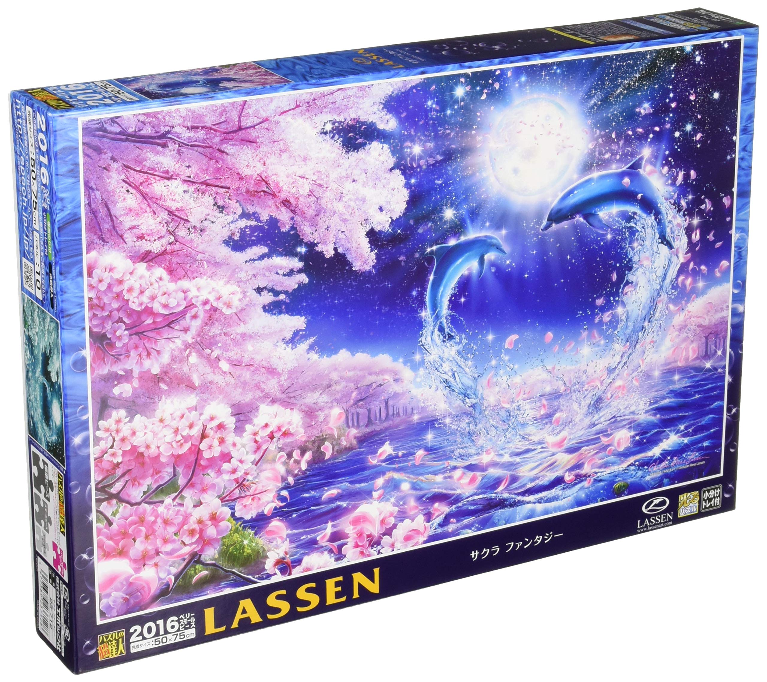 

2016 Пазл Lassen Sakura Fantasy Очень Маленький Элемент [Светящийся Пазл] (50x75cm)