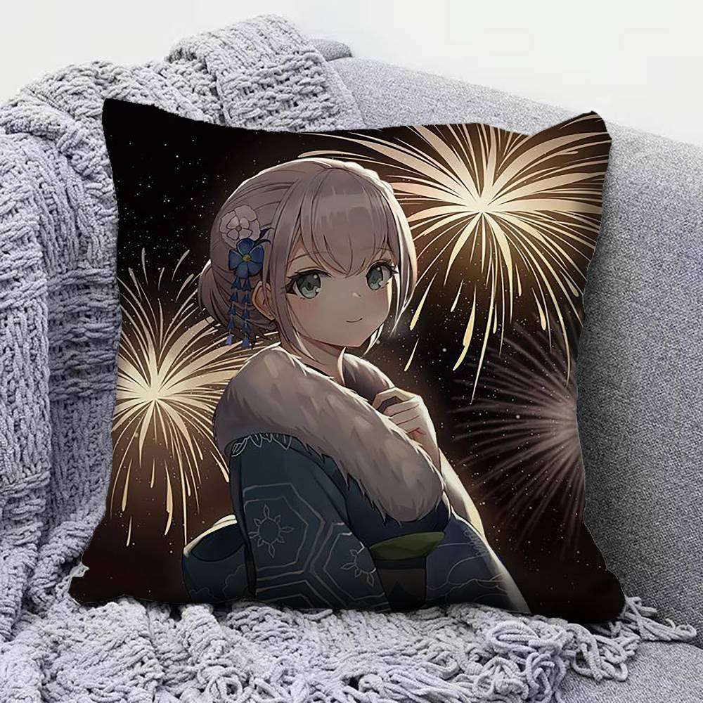 Shirogane Noel Cute Pillow Covers, Home Sofa Cushion Covers and Aecorative Custom