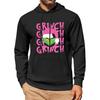 Men's Print Hooded Sweatshirt Long-Sleeve Casual Pullover Hoodie Hooded Sweatshirt