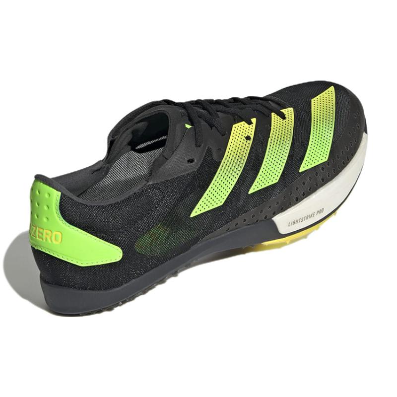 adidas Adizero Ambition Black Solar Green Sneakers GY8401