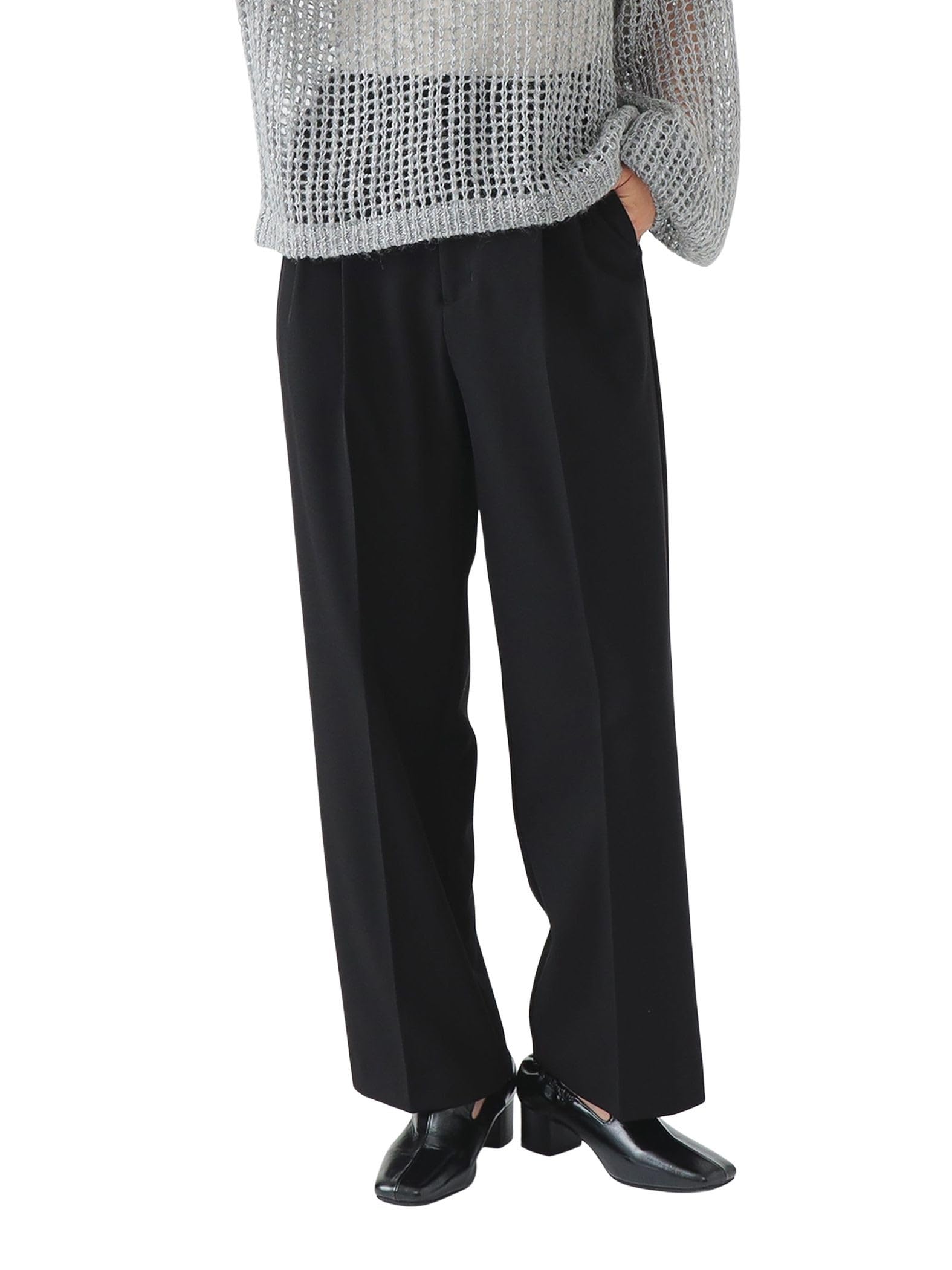 

B:MING LIFE STORE by BEAMS Washable Waist Adjuster Pants (Sizes S-M) Women s Black Medium