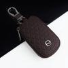 Leather Car Keychain For Mazda CX-5 CX-30 Mazda 3 Key Ring Auto Key Holder Accessories