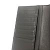 Dior Punching of League Bifold Long Wallet Leather Black/SilverHardware