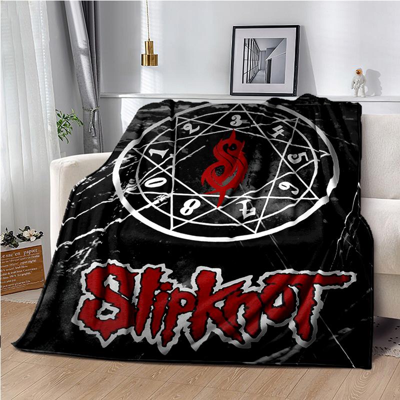 Coperta con Motivo Heavy Metal per Bambini Divano Letto Casa Viaggio Picnic Escursionismo Coperta Super Morbida in Flanella Regalo di Compleanno