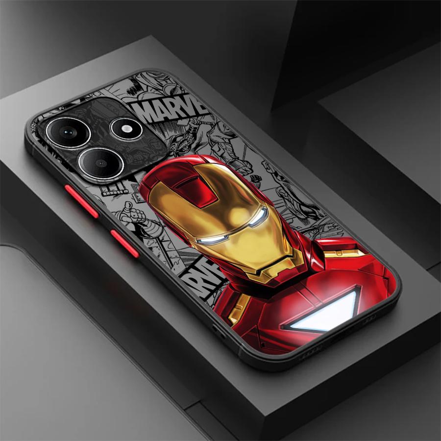 Funda Phone Cover Case for Xiaomi Redmi Note 14 9S 12 10 11 13C 14C A4 13 Pro Plus Marvels Spider-Man Groot