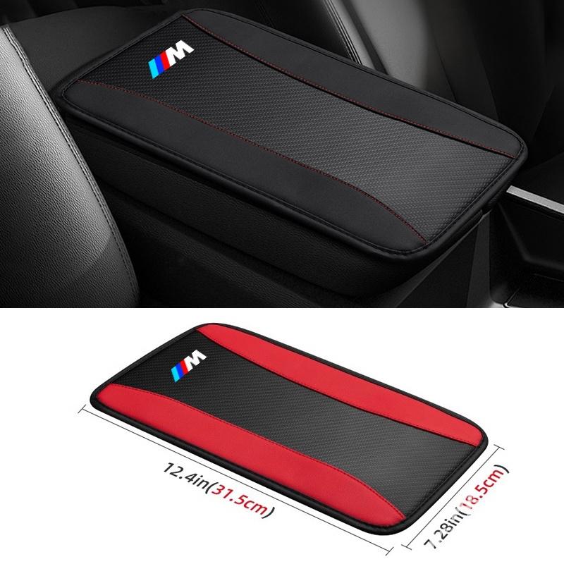 Leather Car Armrest Box Pad Anti-slip Protector For BMW M E46 E39 E70 F10 F20 F30 X5 X6 X1 M3 M5 M6 E71 F01 F02 F87 Accessories