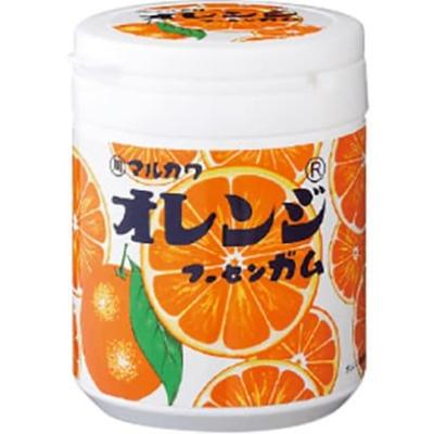 Marukawa Orange Marble Gum Bottle 130g