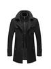 Men's Business Woolen Coat - Double Collar, Autumn/Winter Fashion Outerwear