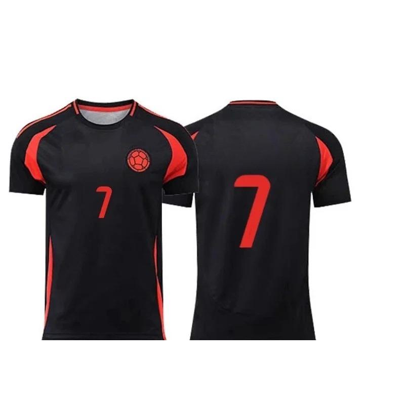 Quick Drying Breathable Couple Tees Short Sleeve T-shirt Colombia Streetwear Football Quality 3D Printed
