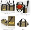 KiU Square Padded Mini Boston Mini Bag with Shoulder Strap and Bag, Waterproof, Water-Repellent, Quilted, Pocket, Simple, Stylish, Cute, Casual,
