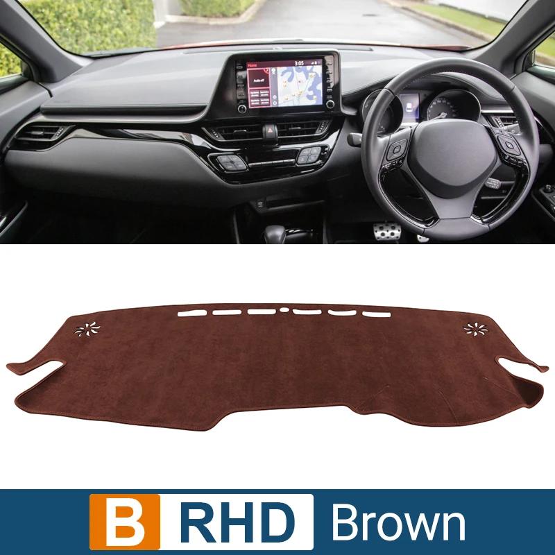 For Toyota CHR C-HR 2016- Car Dashboard Sun Shade Mat Trument Dash Covers Accessories     2018 2017