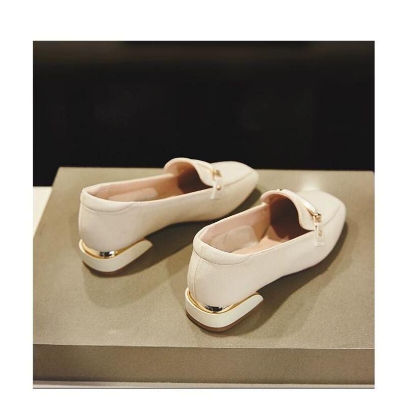 Small Leather Shoes Versatile Low Order Shoes