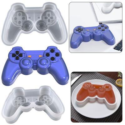 Stampo in Silicone per Controller di Gioco Resina Epossidica Gioco Divertimento Decorazione Artistica per Controller PS4 Artigianato Fai da Te Fatto a Mano Stampo per Torta al Cioccolato Cubetti di Ghiaccio