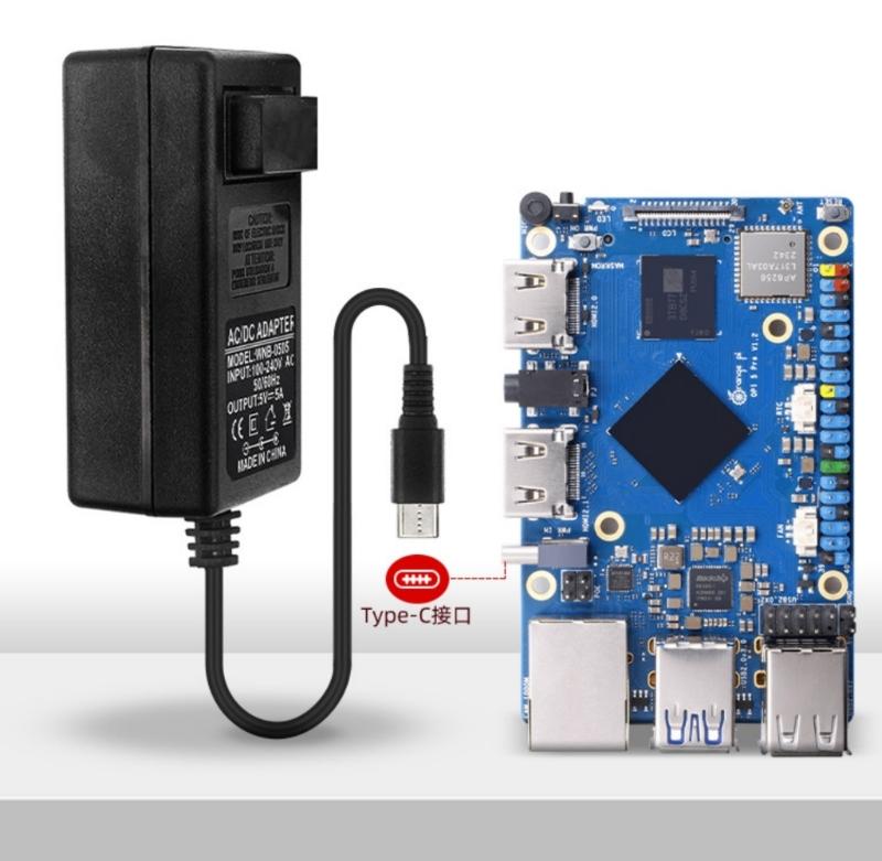 5V Type  C Power Adapter for CM5 Featuring Over Currents Short Circuits Multiple Protections