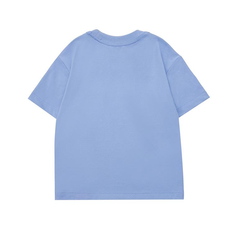 230g Kids' Cool-Feel UV-Protective Quick-Dry Moisture-Wicking Round Neck Tee
