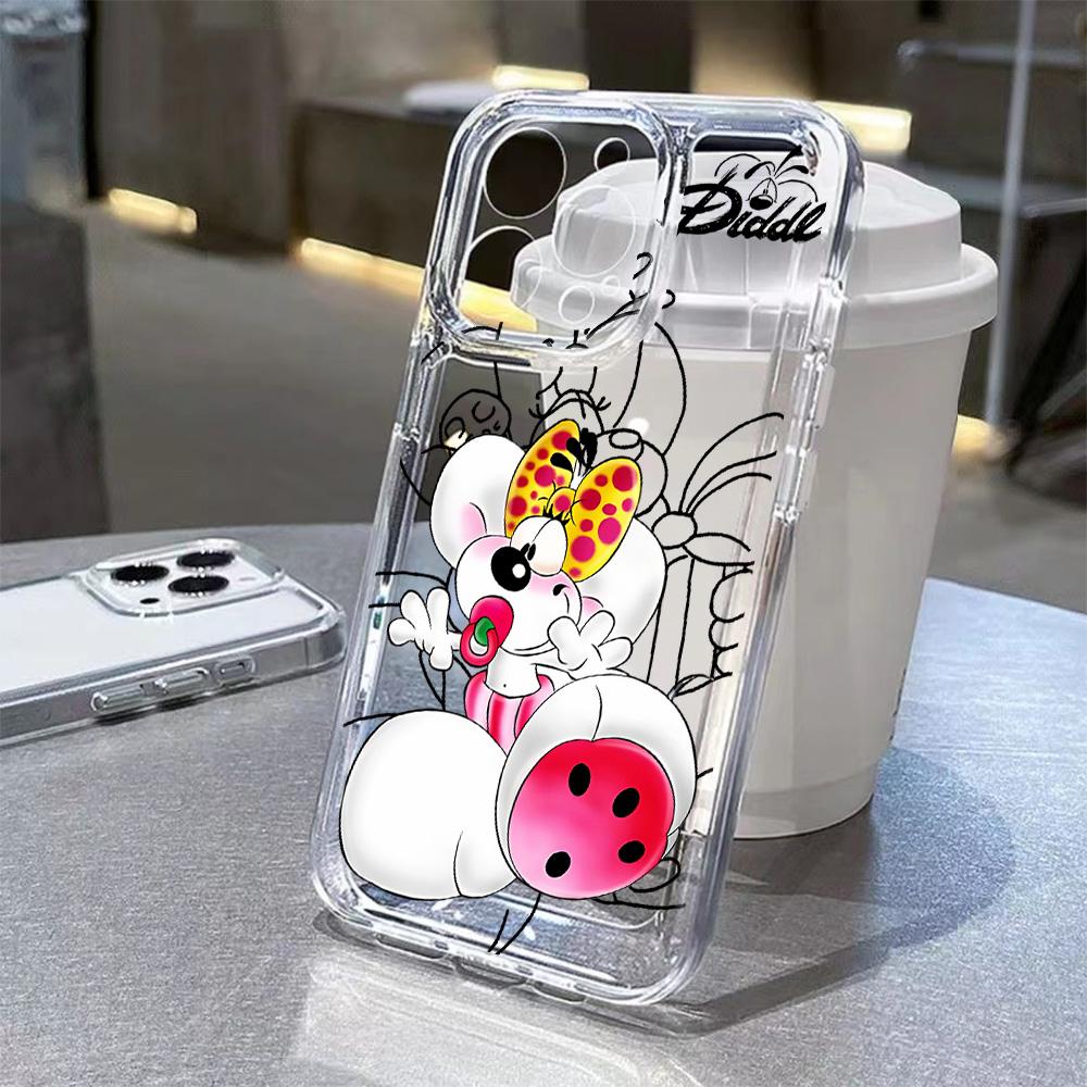Cartoon D-Diddls Handyhülle Für Samsung Galaxy S26 S25 S24 S23 S22 S21 S20 FE Note20 Note10 Edge Plus Ultra Lite 5G Klare Hülle