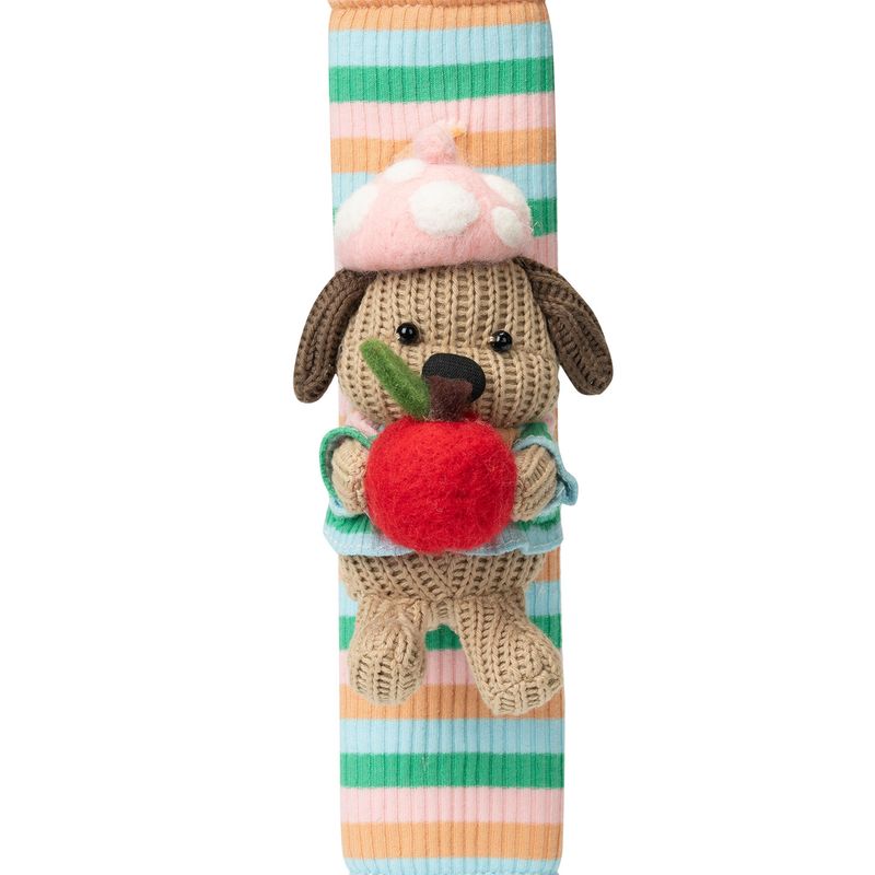 Ohtodog Puppy Seat Belt Car Seat Belt Car Decoration Shoulder Pad Cute Cartoon Decorative Safety Cover Green