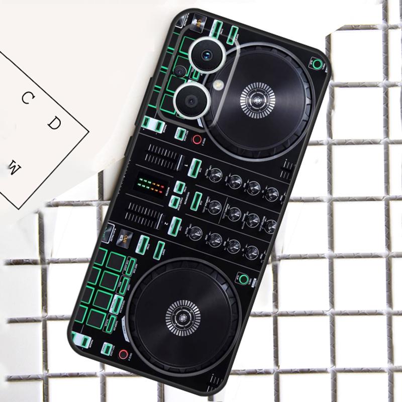 DJ Mixer Deck Controller Phone Case For OPPO Reno 8T 7 8 Lite 14F 14 13 12 11 F 10 Pro OPPO Find X8 X6 X5 X9 Pro Cover