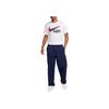 Nike Swoosh Round Neck Logo Print Soft Comfortable Short Sleeve T-Shirt Men Tops White FV8555-100