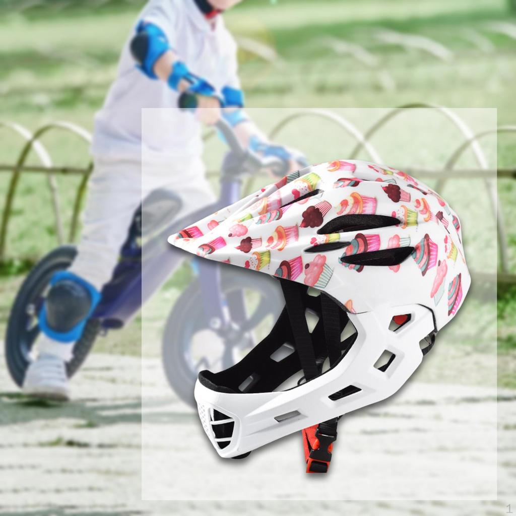 Children&#39;s Helmet, Lightweight And Easy to Carry, with Shock Absorption Chin Protection for