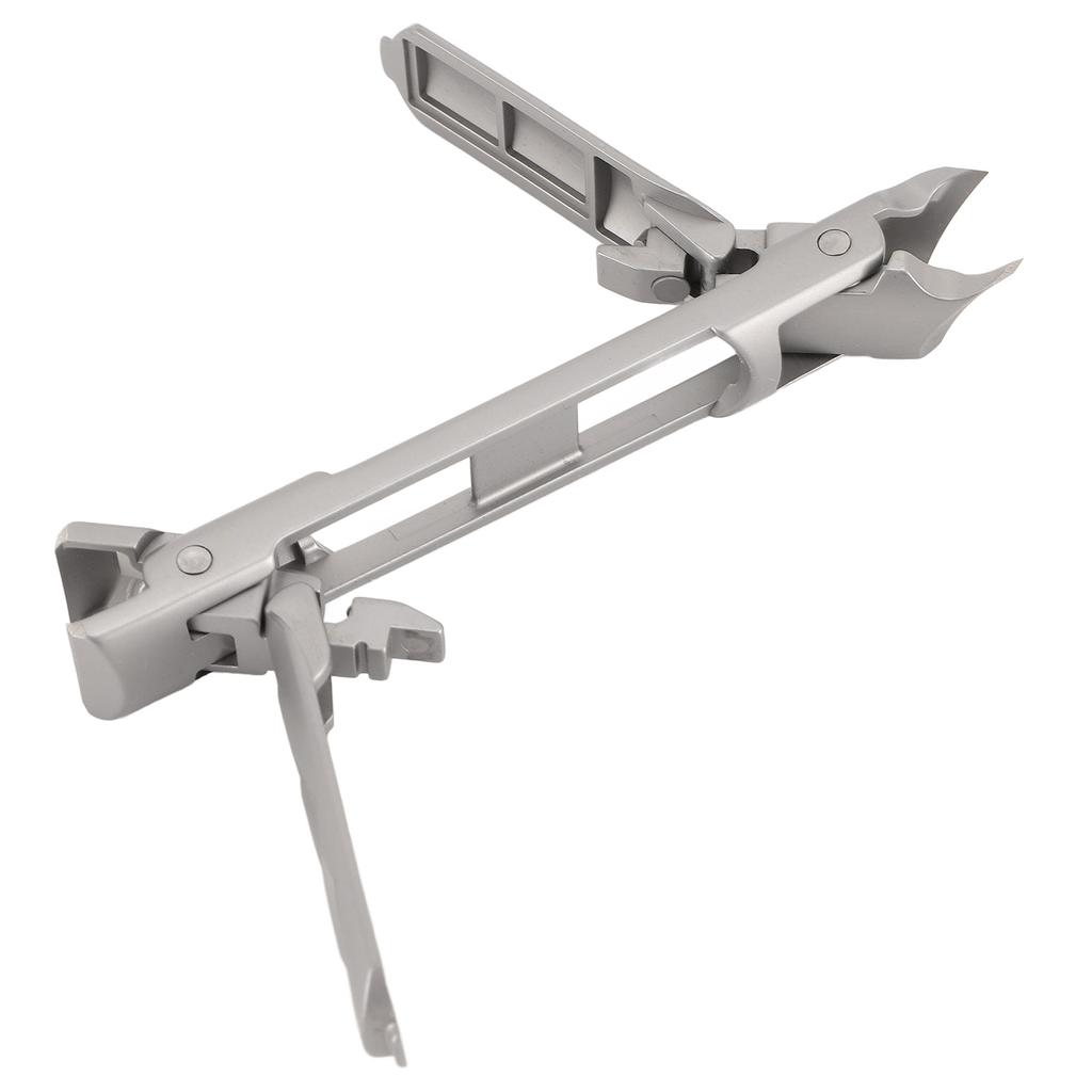 Kleštičky na nehty pro silné nehty Ultra tenké Nerezové Skládací Dvouhlavé Zakřivené Šikmé Zastřihovače