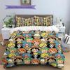 One Piece Luffy Patterned Pillowcase & Duvet Cover Set Home Warmth Anime Themed Bedding Bedroom Decor Fan Present.-TING