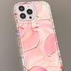 Oil Painting Cream Is Suitable for iPhone17promax Mobile Phone Case 16pro New 13/14 Transparent 15 Factory Delivery