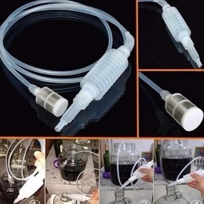 Practical Wine Making Filter Home Brewing Hose Wine Beer Making Tool Food Grade Materials Selling Hand Hop Knead Siphon Filter