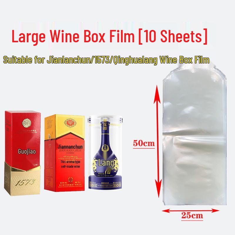 Zodiac Wine Seal Set: Snake, Rabbit, Dragon Membrane & Heat Shrink Film for Bottle Protection.