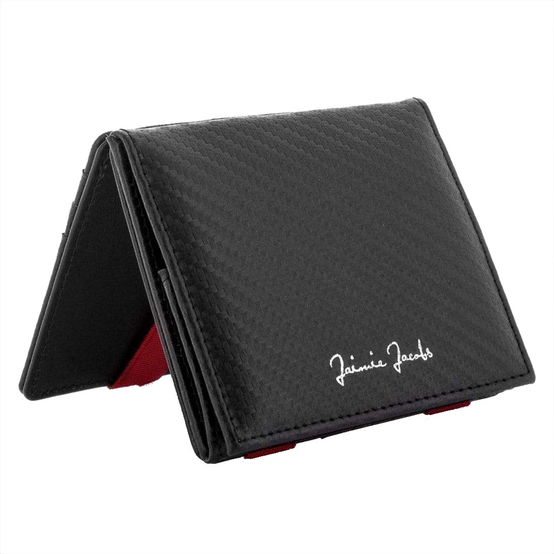 

Jaimie Jacobs FLAP BOY Compact Wallet Japan [Official Import] (Exclusive Distribution) (Carbon & Red)