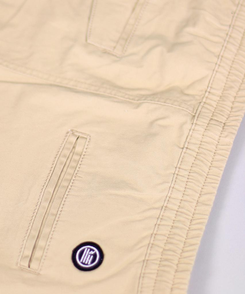 Haipeodenim Khaki Drop Crotch Joggers