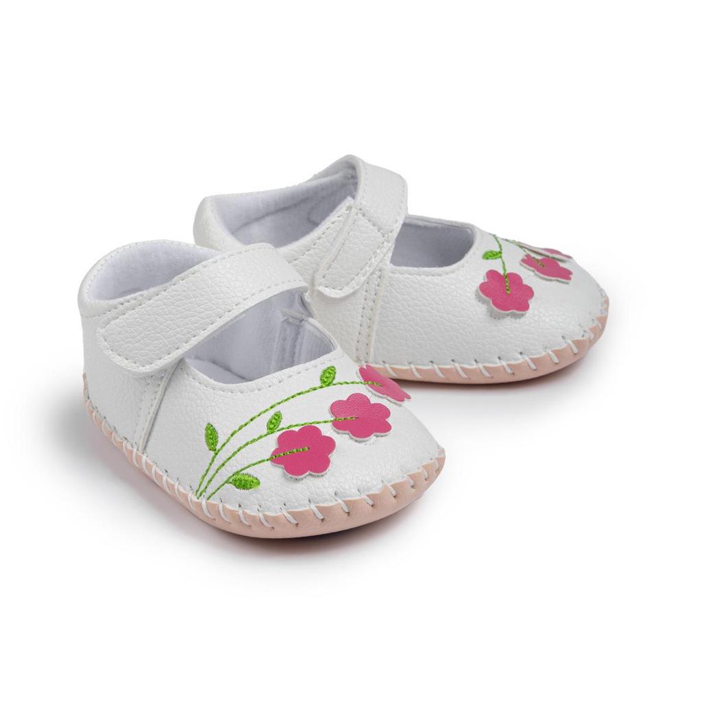 Baby Girl Soft Sole Non-Slip Casual Shoes, 0-1 Year, Cute Toddler Footwear
