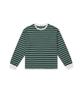 CLOVE [25Fw Clove] Long-Sleeve Striped T-Shirt (Green)