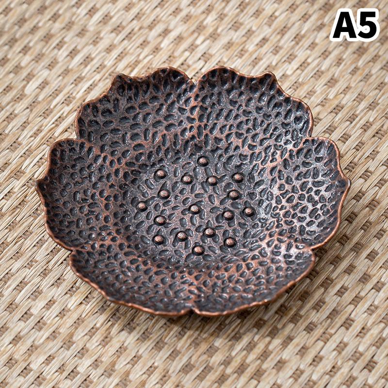 Legierung Untersetzer Dekorativ Zen Antikes Design Kung Fu Teetasse Matte Rutschfeste Kaffeepads für Einweihungsgeschenk Teezeremonie