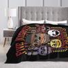 FNAF At Freddys Blanket Fleece Spring Autumn  Multi-function Ultra-Soft Throw Blanket for Sofa Travel Bedding Throws