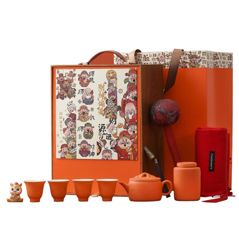 Year of the Horse Ceramic Mug Gift Set for Company Anniversaries and Employee Gifts