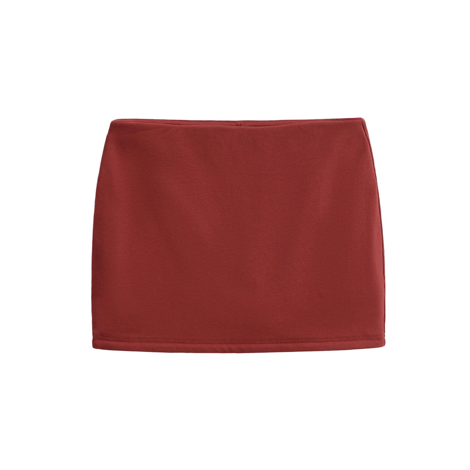 

Американская острая мини-юбка с низкой посадкой - Весна/Лето 2025 Высокоэластичный А-силуэт Защита от просвечивания Large