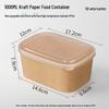 Disposable Kraft Paper Food Container