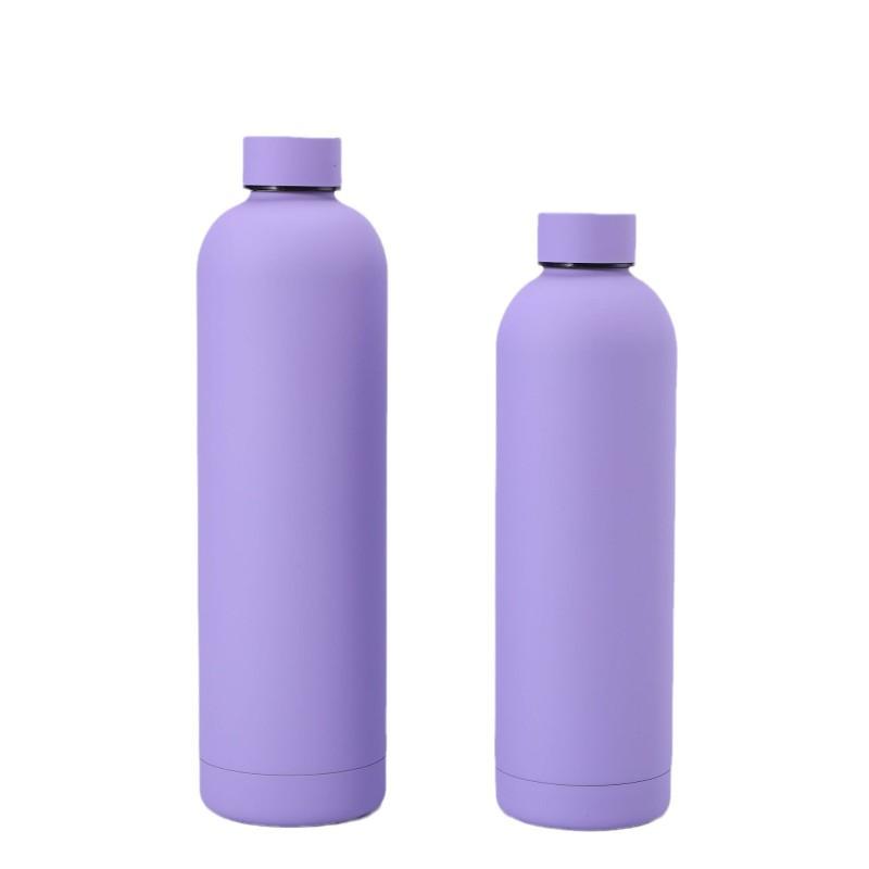 Large Capacity Vacuum Insulated Stainless Steel Water Bottle Outdoor Sports Travel Car Use