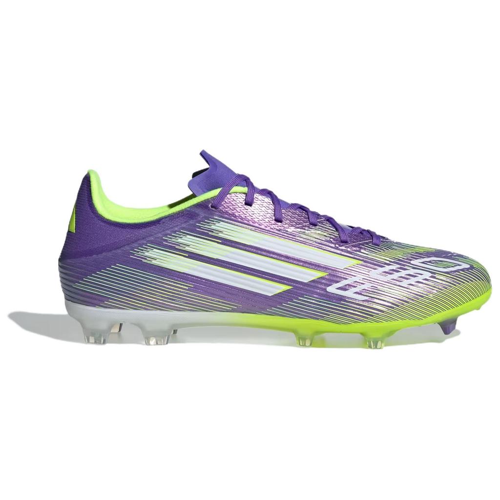 adidas Adizero F50 League FG MG 'Radiant Blaze Pack' (Unisex) Purple Rush / Cloud White / Lucid Lemon Soccer Shoes JI0003