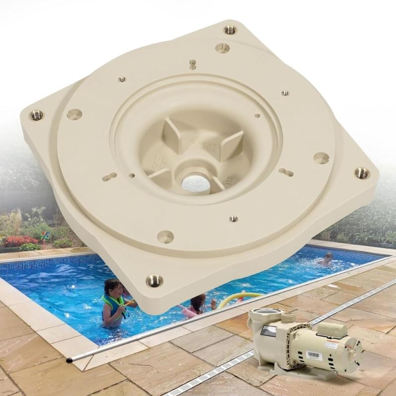 Högpresterande Tätningsplatta Nedgrävd Pump Enkel Installation Ersättning 356071Z Poolreservdel Lämplig för Poolpumpar