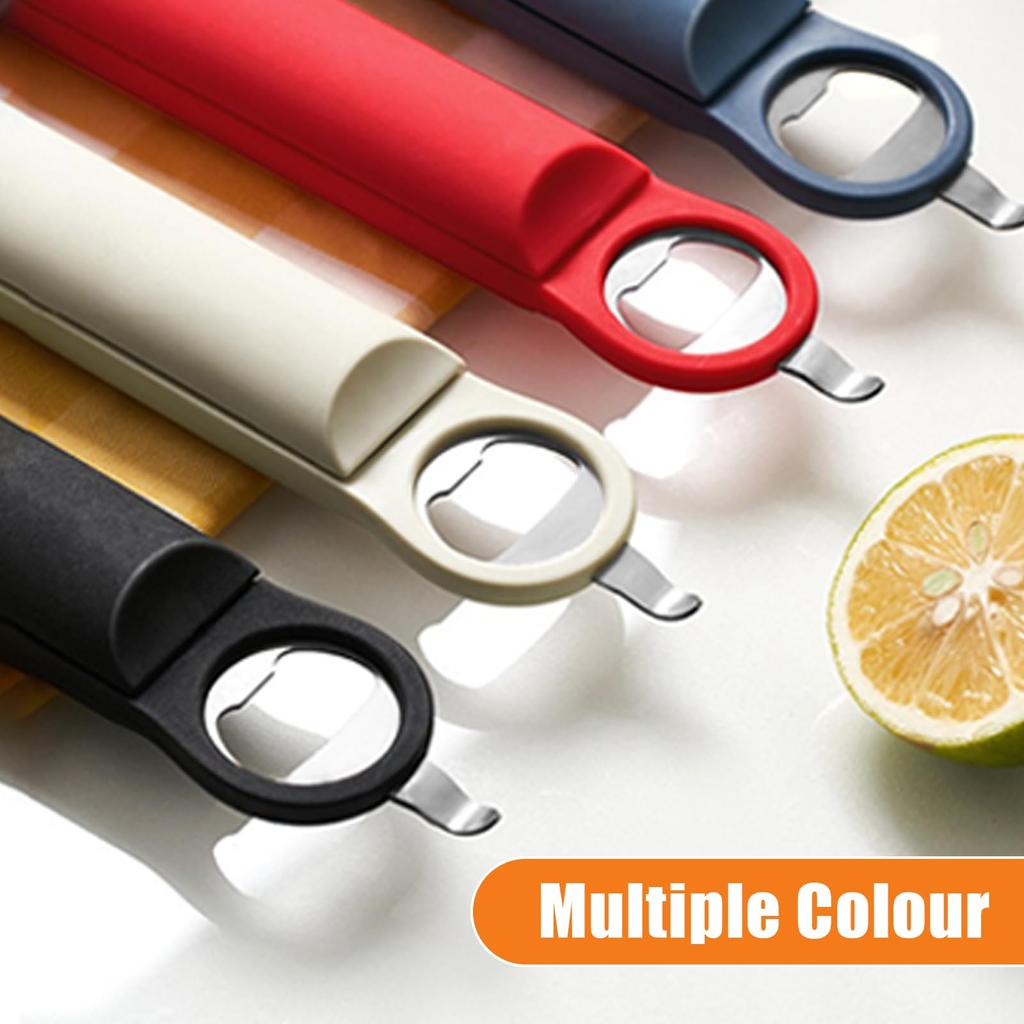 Multi-Function Bottle Opener Retractable JarOpener Stainless SteelThickened Handle Adjustable Screwer Labor-Saving Kitchen Tools