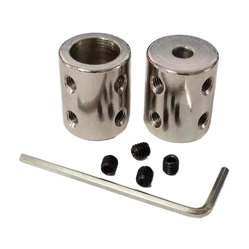1 Stück Steife Kupplung 3/4/5/6/6,35/7/8/10/12mm Motorwelle Umwandlungsstecker mit variablem Durchmesser Zylindrische Kupplung DIY Modell
