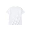 Anta Solid Color Letter Print T-Shirt Men tops White 152221127-1