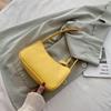 Underarm Style Retro Forearm Bag Minimalist Design PU Leather Bag Single Shoulder Bag  Female Use