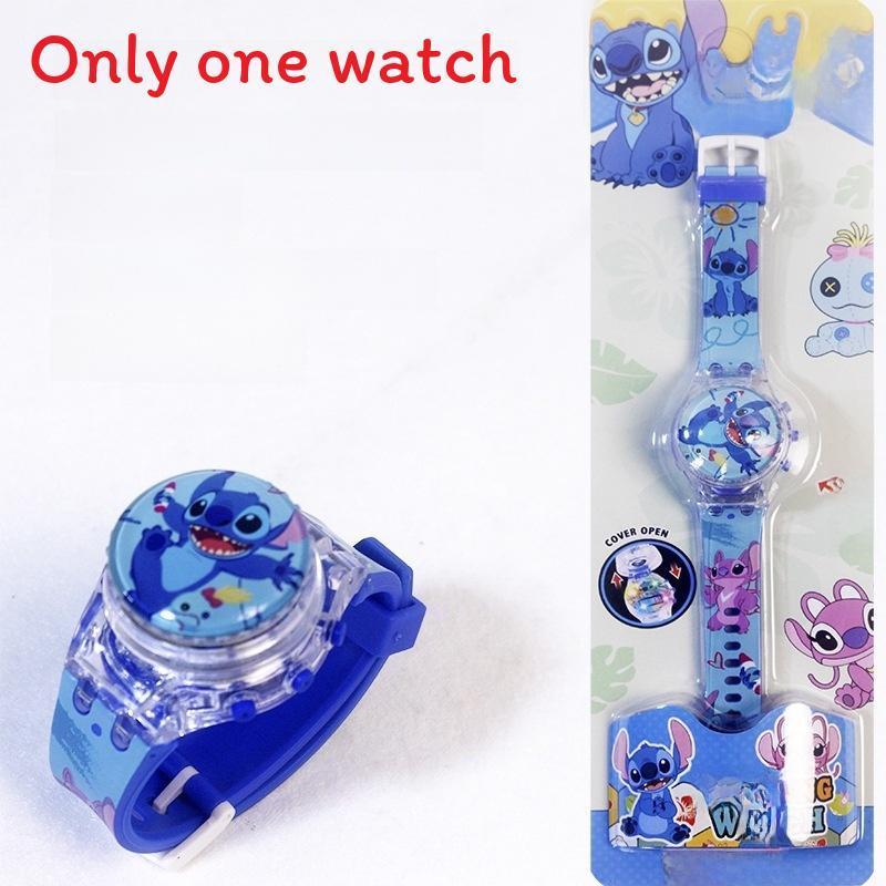 Hello Kitty Otočný flip kryt Lehký hudební hodinky Pro děti Interaktivní Decora