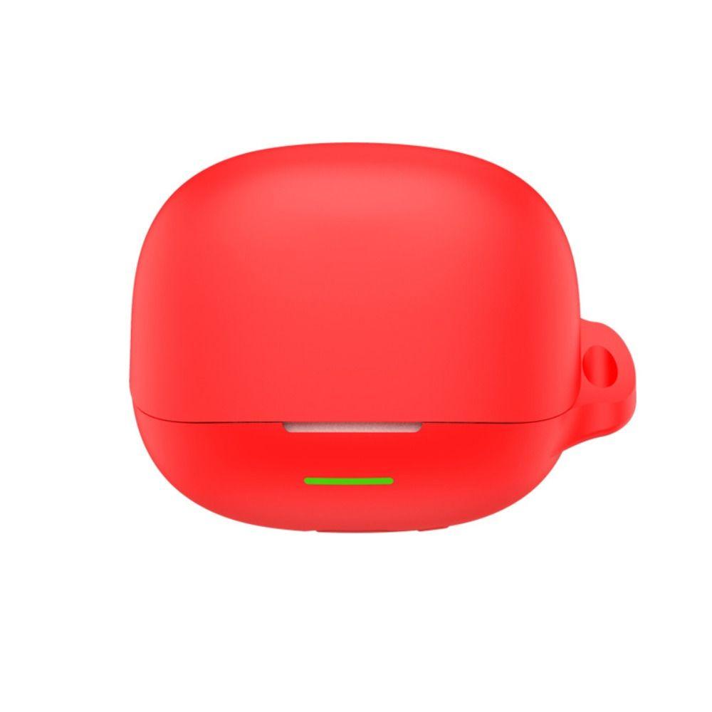 With Carabiner Earbuds Cover Silicone Headphone Protective Case for QCY MeloBuds N65