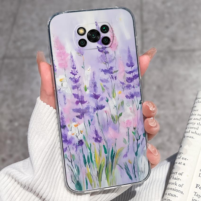 Clear Phone Case For Xiaomi Poco X3 X4 NFC X5 X6 X7 Pro F4 GT F5 Soft TPU Casing Retro Pocket Watch Patterns Shockproof Shell For Xiaomi Cover Capa